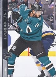 2020-21 Upper Deck Base Set Evander Kane #149 card