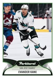 2021-22 Parkhurst Base Set Evander Kane #79 card