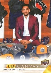 2022-23 Upper Deck UD Canvas Evander Kane #C152 card