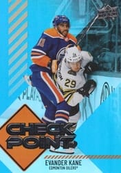 2024-25 Upper Deck Checkpoint Evander Kane #CP-7 card