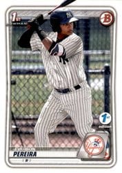 2020 Bowman 1st Edition Base Set Everson Pereira #BFE-51 card