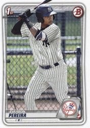 2020 Bowman Prospects Everson Pereira #BP-51 card
