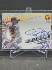 2024 Topps Pristine Personal Endorsements Autographs Everson Pereira #PEA-EP card