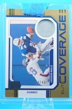 2024 Donruss Elite Elite Coverage Everson Walls #ECO-EWA card