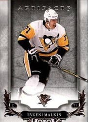 2018-19 Upper Deck Artifacts Base Set Evgeni Malkin #4 card