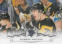 2018-19 Upper Deck Base Set Evgeni Malkin #141 card