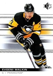 2019-20 SP Base Set Evgeni Malkin #18 card
