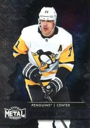 2020-21 SkyBox Metal Universe Base Set Evgeni Malkin #71 card
