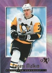 2023-24 SkyBox E-X 2000 Base Set Evgeni Malkin #25 card