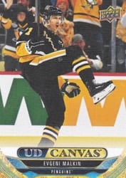 2024-25 Upper Deck UD Canvas Evgeni Malkin #C-73 card