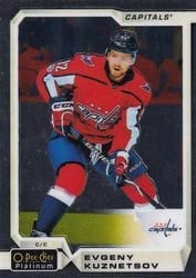 2018-19 O-Pee-Chee Platinum Base Set Evgeny Kuznetsov #28 card