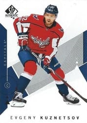 2018-19 SP Authentic Base Set Evgeny Kuznetsov #32 card