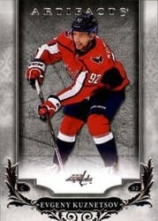 2018-19 Upper Deck Artifacts Base Set Evgeny Kuznetsov #44 card