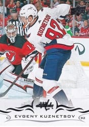 2018-19 Upper Deck Base Set Evgeny Kuznetsov #437 card