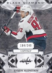2019-20 Upper Deck Black Diamond Base Set Evgeny Kuznetsov #BDB-EK card