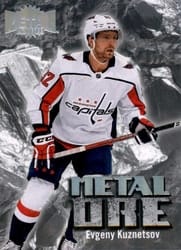 2022-23 SkyBox Metal Universe Metal Ore Evgeny Kuznetsov #MO-12 card