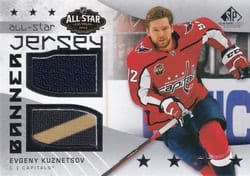 2022-23 SP Game Used 2022 NHL All-Star Game Jersey-Banner Relics Evgeny Kuznetsov #ASJB-EK card