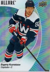 2023-24 Upper Deck Allure Base Set Evgeny Kuznetsov #18 card
