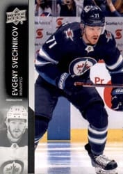 2021-22 Upper Deck Base Set Evgeny Svechnikov #666 card