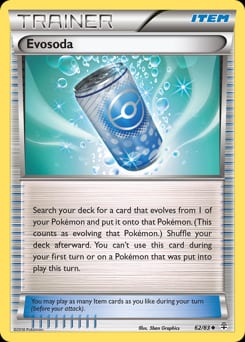 Generations Evosoda #62 card