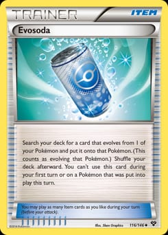 XY Evosoda #116 card