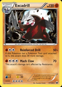 Dark Explorers Excadrill #57 card