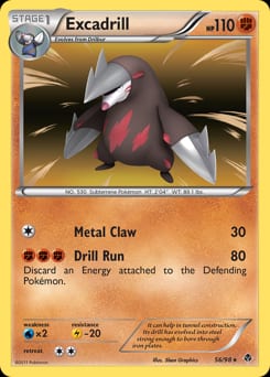 2011 Emerging Powers Excadrill #56 card