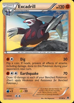 2011 Emerging Powers Excadrill #57 card