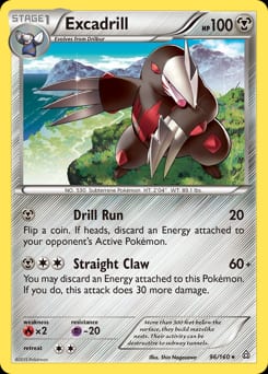 Primal Clash Excadrill #96 card