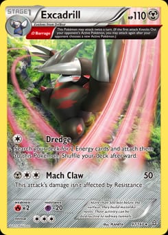 Primal Clash Excadrill #97 card
