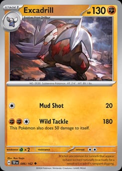 Temporal Forces Excadrill #86 card