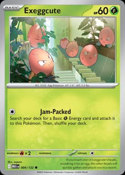 Mega Evolution Exeggcute #4 card