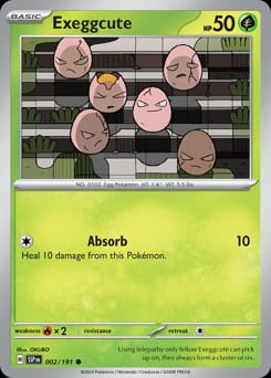 2024 Surging Sparks Exeggcute #2 card