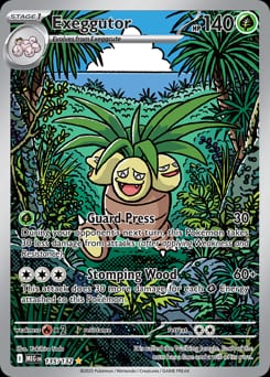 2025 Mega Evolution Exeggutor #135 card