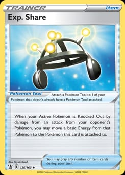 Battle Styles Exp. Share #126 card
