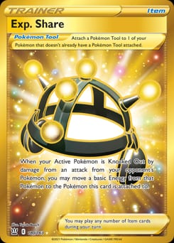 Battle Styles Exp. Share #180 card