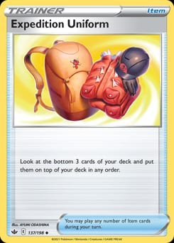 Chilling Reign Expedition Uniform #137 card
