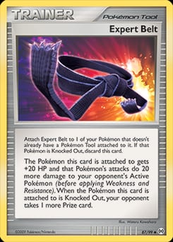 2009 Arceus Expert Belt #87 card