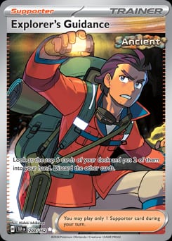 2024 Temporal Forces Explorer's Guidance #200 card