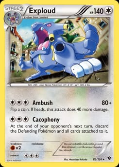 Fates Collide Exploud #82 card