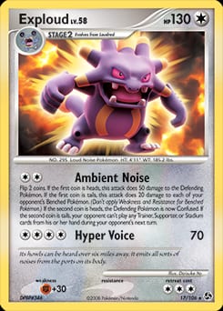 Great Encounters Exploud #17 card
