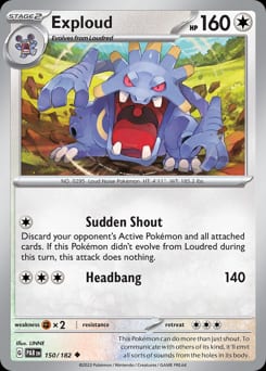 Paradox Rift Exploud #150 card