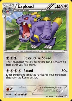 Plasma Storm Exploud #107 card