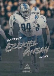 2018 Panini Luminance Base Set Ezekiel Ansah #58 card