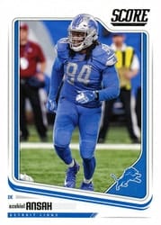 2018 Score Base Set Ezekiel Ansah #113 card