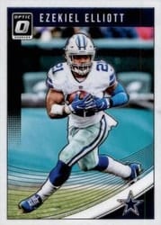 2018 Donruss Optic Base Set Ezekiel Elliott #28 card