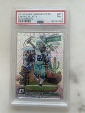 2018 Donruss Optic Downtown Ezekiel Elliott #DT-7 card