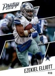 2018 Panini Prestige Base Set Ezekiel Elliott #164 card