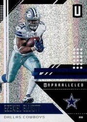 2018 Panini Unparalleled Base Set Ezekiel Elliott #51 card