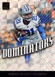 2019 Donruss Dominators Ezekiel Elliott #DOM-5 card